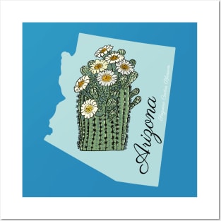 Arizona State Flower Posters and Art